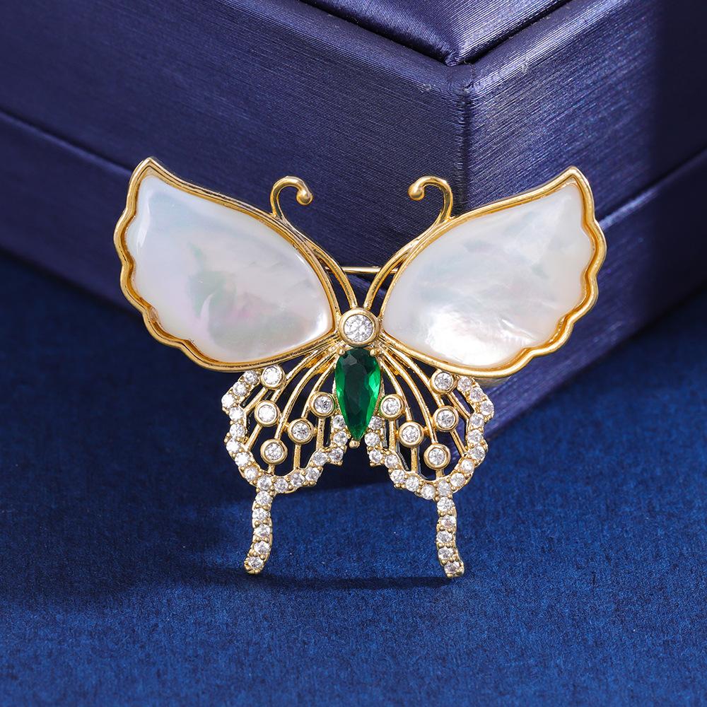 Senior brosjer blomst blad brosje pins for kvinner dress anheng mote brosjer smykker