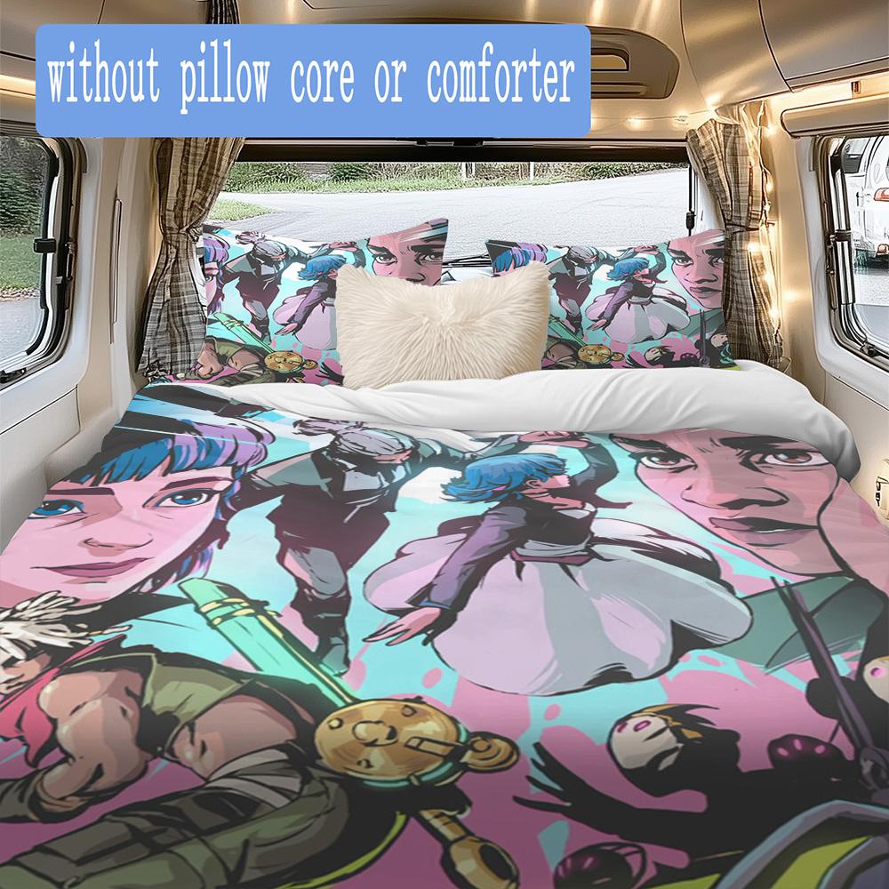 Arcane Season Pattern Bedding,Quilt Set Quilt Cover Pillowcase Home Birthday Gift (1*duvet cover+2*pillowcase,without core)XSJT0917103