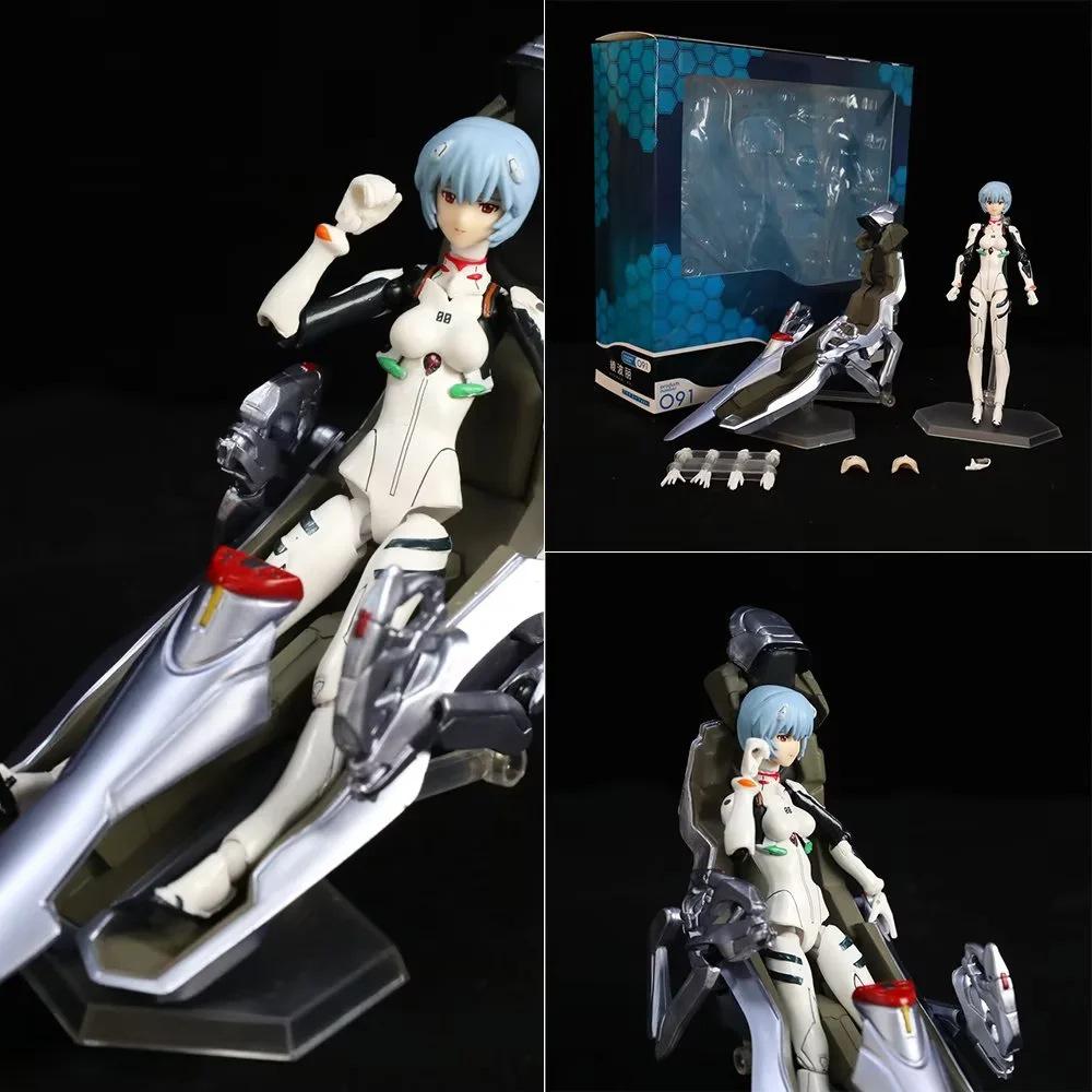 EVA Figma Articulated Figures: Asuka 084, Mari 079, Rei 091 Boxed Set