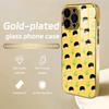 Anime Mob Psycho 100  Phone Case For iPhone18 17 16 15 14 13 12Plus Mini Pro Max Electroplated glass Phone Case
