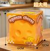 Squishy Cheese Stress Toy 11cm Jumbo Slow Rising Squeeze Fidget for Anxiety Relief