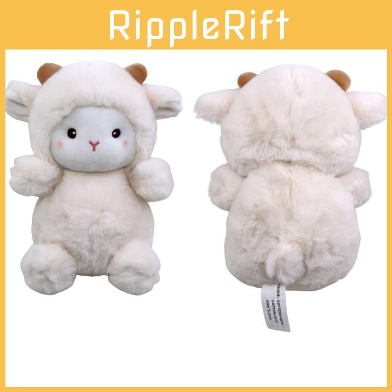Soft And Huggable Plush Polk Lamb Doll For Kids Perfect Home Decoration And Christmas Gift