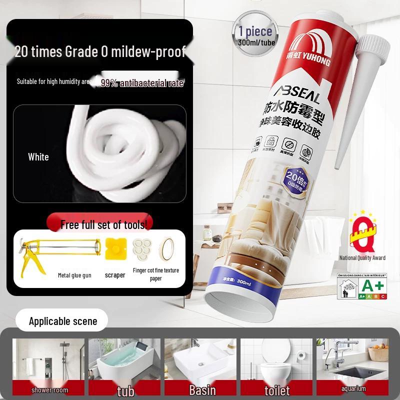 Yuhong Silicone Kitchen & Bathroom Waterproof Mildew-Proof Sealant for Countertops and Basins