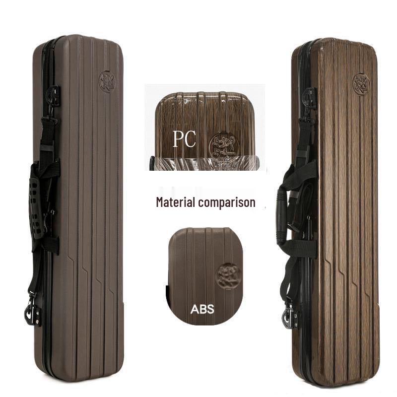 ABS Hard Shell Fishing Tackle Bag - Raft Reel & Rod Baitcasting Bag (80/95/105/115/125 Sizes)