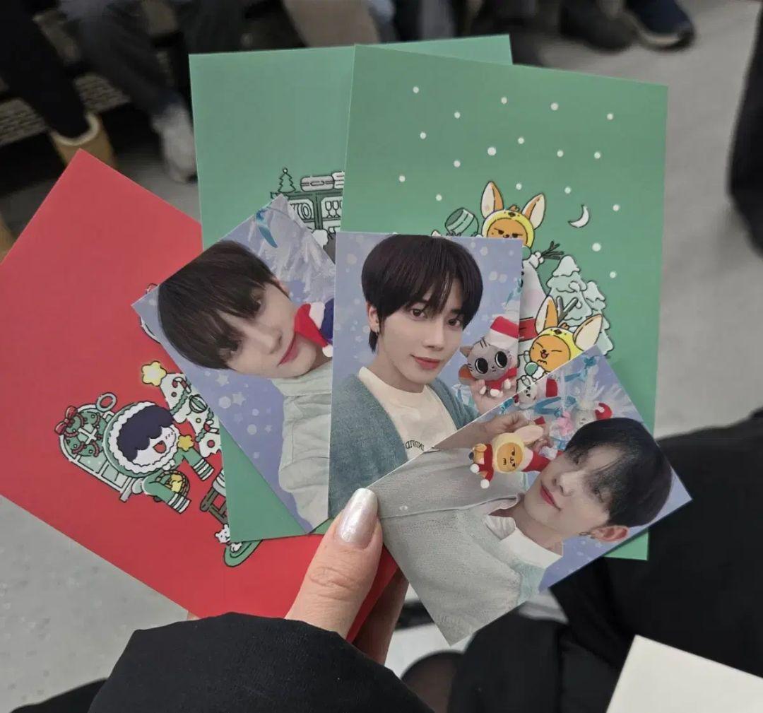 

[USED] TXT GGUM SBS Gayo Daejun Sanok Trading Card Postcard