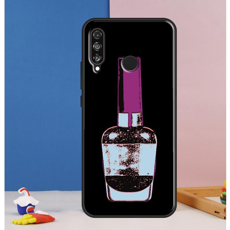 Nail Polish For Huawei Nova Y90 Y70 Y60 Y72 Y61 Y91 12s 12i 11i 7i 8i 9 10 SE P60 Pro P30 P40 Lite Case