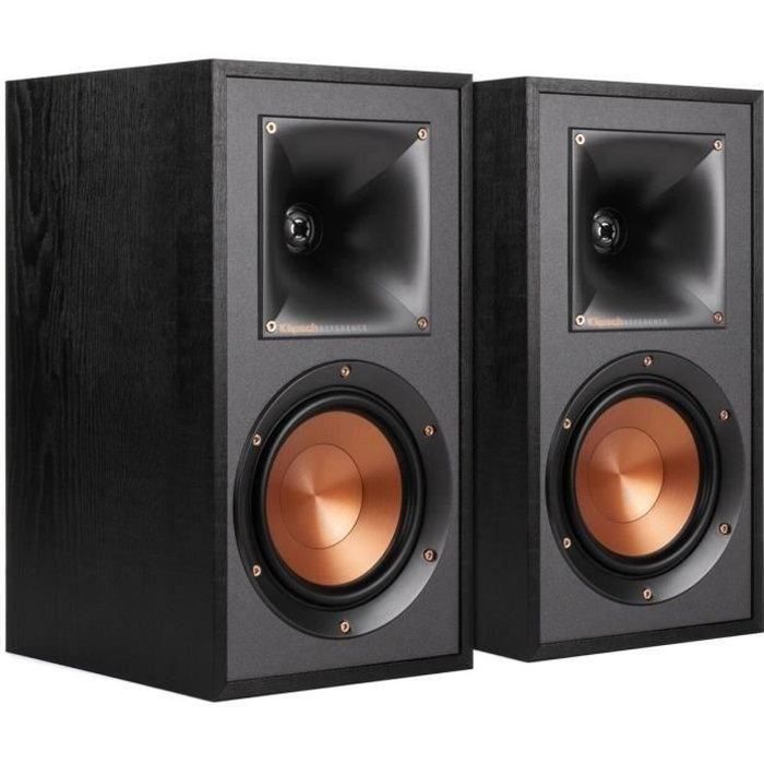 Enceintes Bibliothèque KLIPSCH R-51M - 85 Watts - Noir