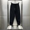Men's Spring Autumn Fashion Cotton Hemp Solid Men's Clothing Loose Loose Korean Elastic Waist Chaopai Versatile Y2K Carrot Pants