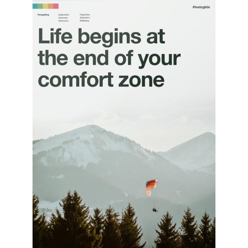 

Outdoor Sport Ski Bike Run Life Quotes Inspired Motivational Sports Lover Poster Canvas Painting Wall Pictures Home Room Decor 21cm×30cm NoFrame