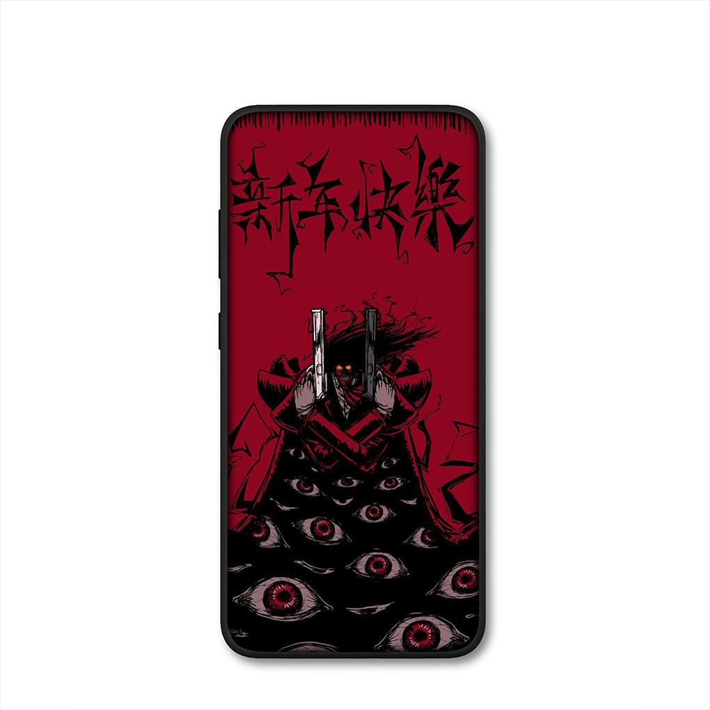 Hellsing Alucard Anime Cover Phone Casing for Xiaomi Redmi Note 11 10 9 8 Pro 9S 10S 11S 9A 9C NFC 9T 10A 10C 8A Soft Case