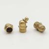 165-Piece Brass Grease Nipple Set - M6, M8, M10 Combination with Straight and Bent Oil Injection Cups