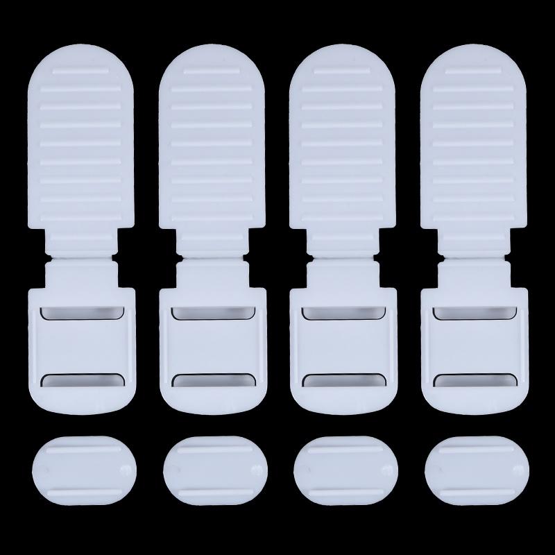 

4 шт. Багатофункціональні нековзні тримачі для простирадла, регульовані пластикові фіксатори для покривала, побутові кріплення проти зсуву, для дому