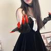 Gothic Punk Nail Glove Claws - Lolita Style Hand Armor for Halloween Cosplay
