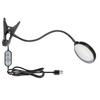 USB Plant Grow Light 78 LEDs Sunlight Full Spectrum Adjustable Desktop Clamp Growing Lamp for Indoor Plants 5 Dimmable