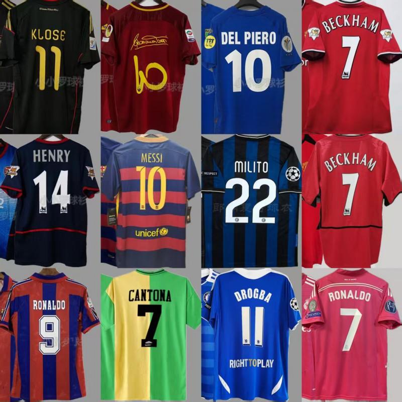 Retro Football Jerseys Classic Soccer Shirts Men Women Sports Training Cycling