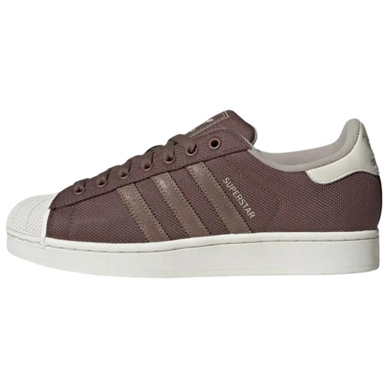 Adidas Originals Superstar 2 Skateboard Shoes Unisex Dark Brown White JQ3184