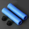 1Pair Silicone Cycling Bicycle Grips Outdoor Mtb Mountain Bike Handlebar Grips Cover Anti-Slip Strong Support Grips Bike Part