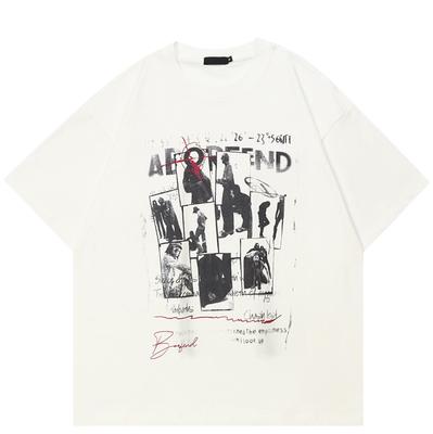 Streetwear Funny Graphic T-Shirt Cotton Tshirt Unisex Tops Tees Summer Short Sleeves T Shirt