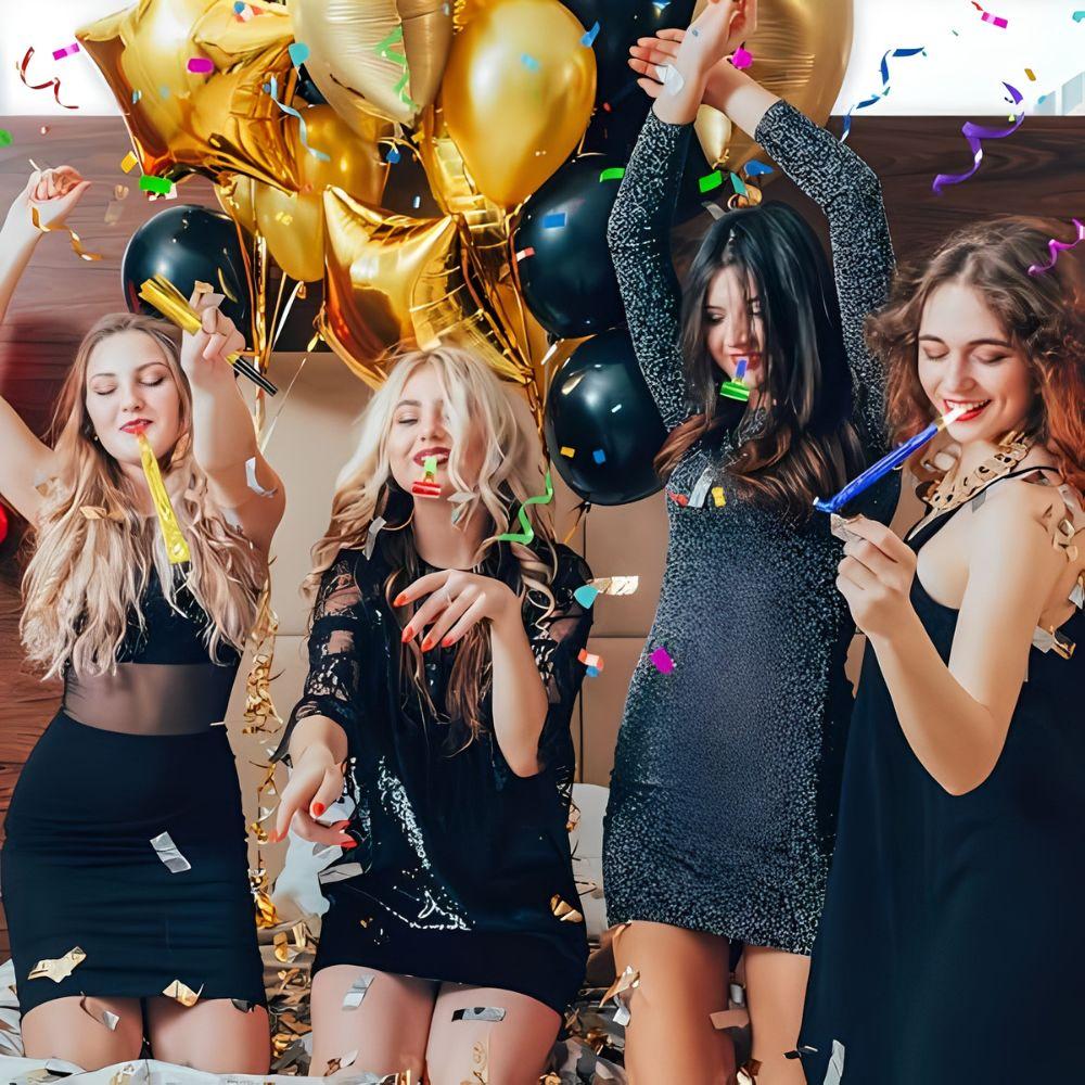 18/65/160pcs Plastic Party Blowers Mixing Color Cheerleading Noisemakers Long Nosed Dragon Design Birthday Party Gift YMY