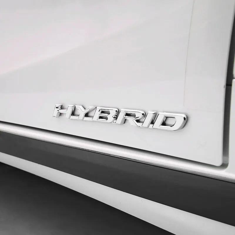 HYBRID English letter car stickers for lexus ES ES200 ES260 RX NX hybrid rear door side fender modified accessories decorative