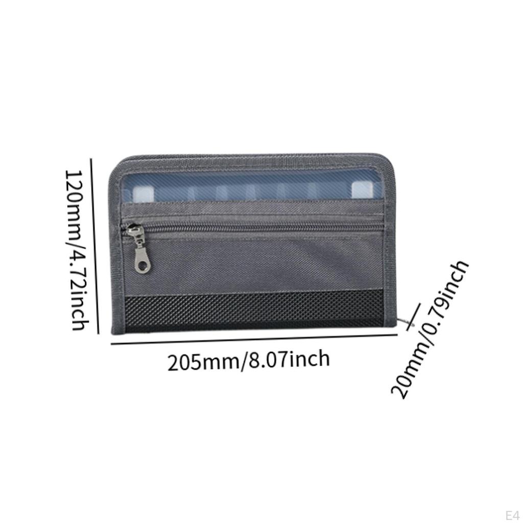 A4 Accordion File Holder with Zipper for Document Storage And Organization