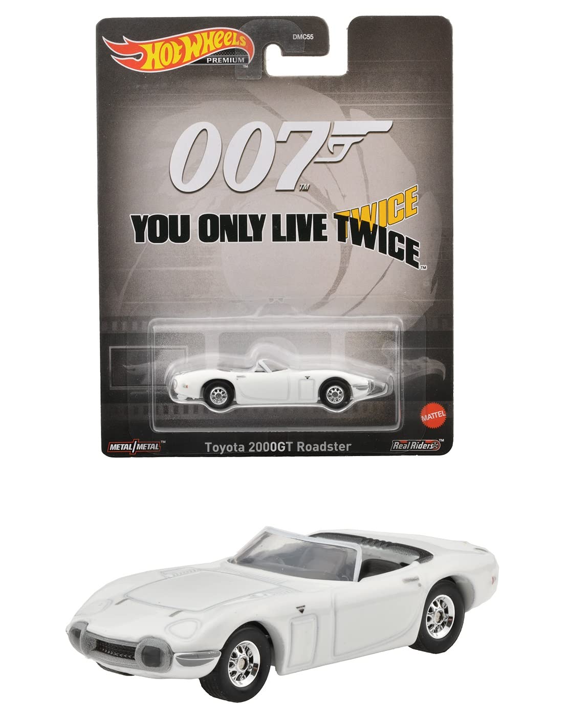 

Hot Wheels Retro Entertainment 007 You Only Live Twice Toyota 2000GT Roadster года и HKC27 - [3 вверх] белый