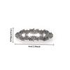 Retro and minimalist Viking hair clip with flower spring clip, fashionable party accessories, Valentine's Day birthday gift