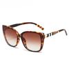 Fashion Sunglasses Cross-border Cat's Eye Women's Sun Glasses Men's Round Face Tide Cross-border Large-frame UV-proof Shades