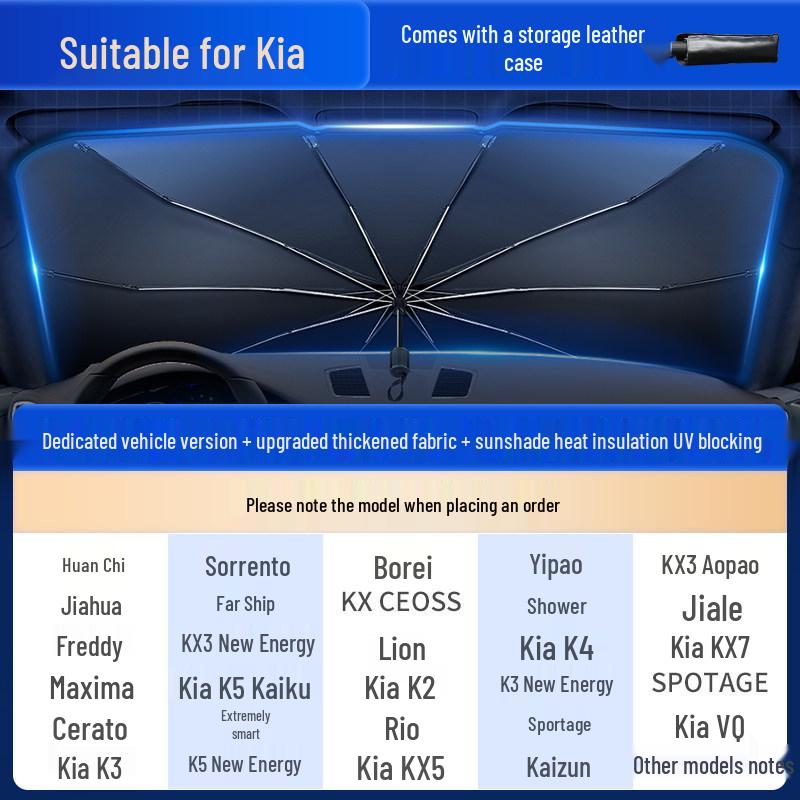 Car Sunshade for Window, Interior Protection, Heat Insulation, Sun Blocker, and Windshield Shield Cover