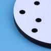 6Inch 15 Holes Pneumatic Dry Grinding Head Sponge Buffer Pad Dry Grinding Machine Soft Pad Self-Adhesive Grinding Machine Tray P