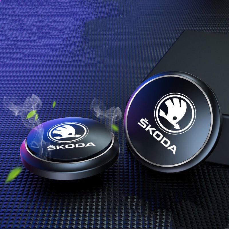 OBDI6 Car Air Freshener Diverge Perfume Air Outlet Aromatherapy For Skoda octavia 3 2 superb 3 kodiaq Fabia Kamiq Karoq Accessories