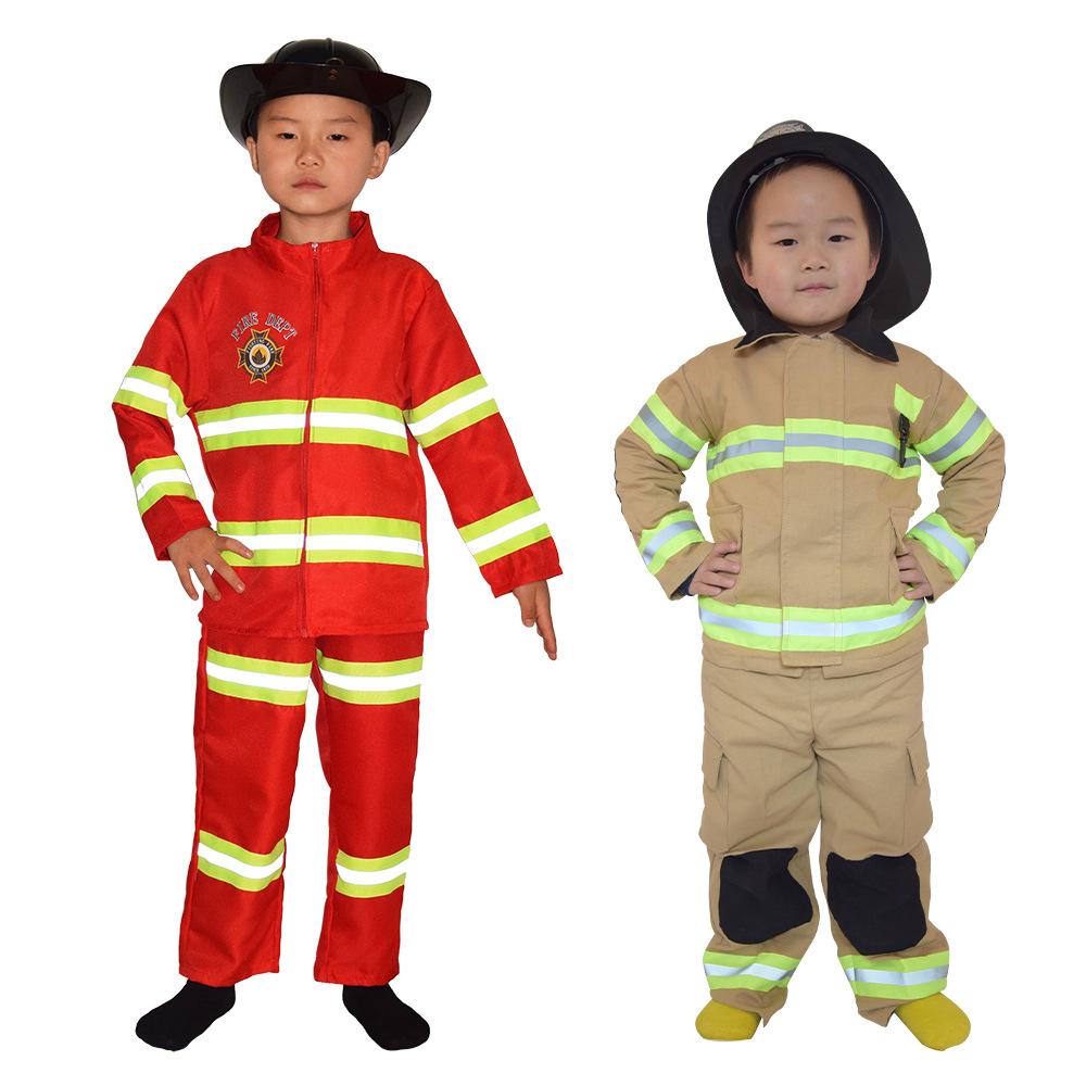 Kids' Firefighter Role-Play Costume