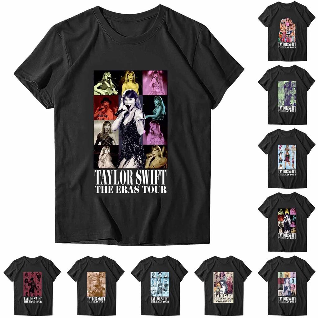 Women's Crew Neck Short Sleeve Pullover T-Shirt Featuring Graphic Print Front Casual Fit Soft Fabric Comfortable Wear