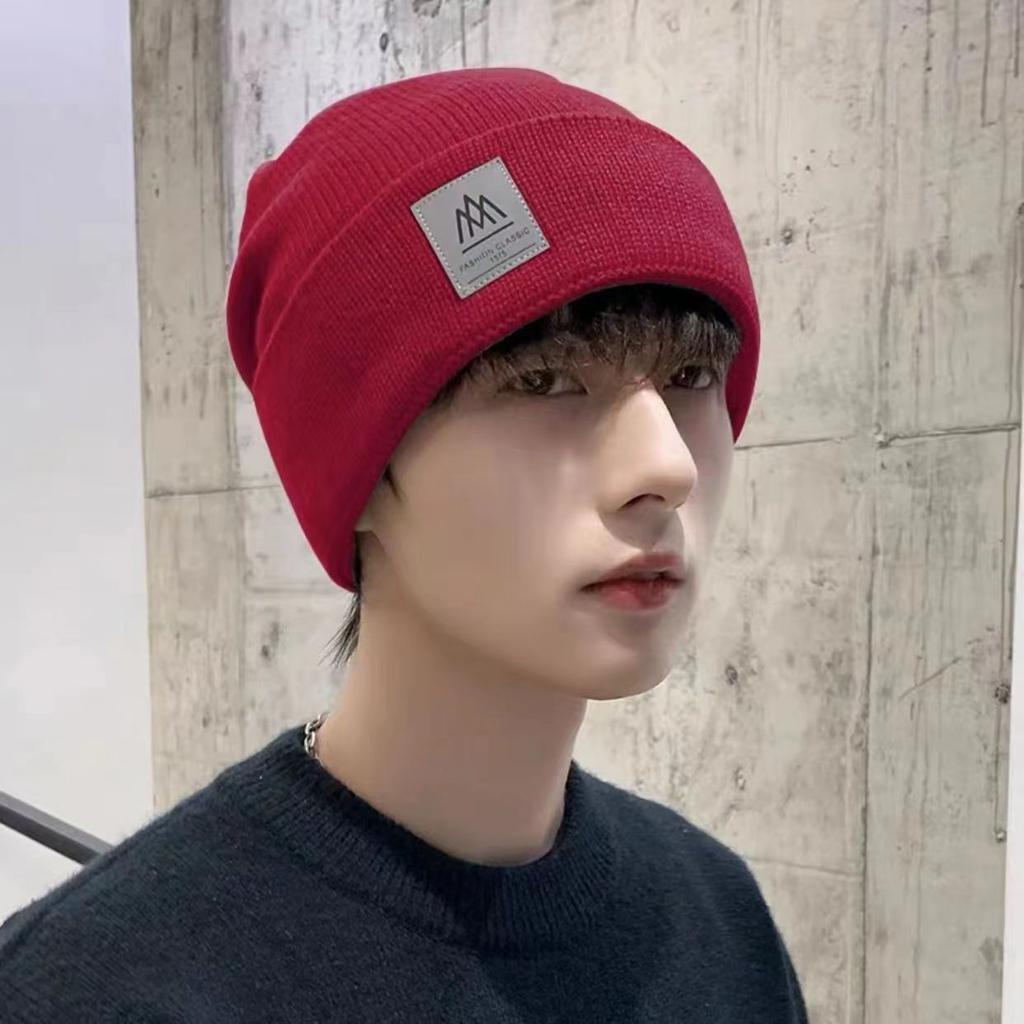 Hat Women's Winter Korean Edition Leisure Cycling Warm Anti Cold Ear Protection Women's Neck Knitted Hat Autumn and Winter