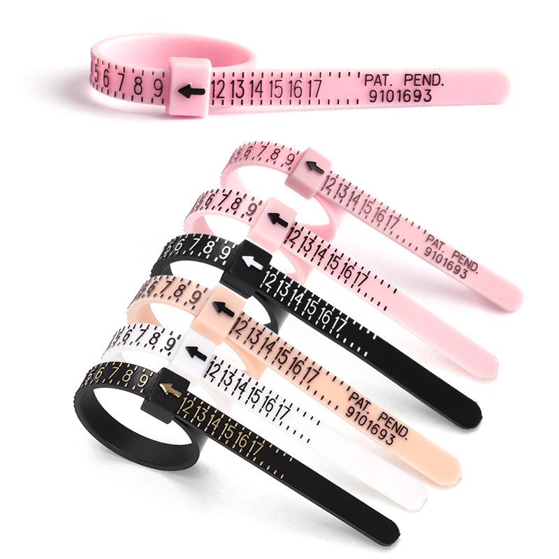 Mido Verstellbarer Fingerring-Größenmesserstreifen