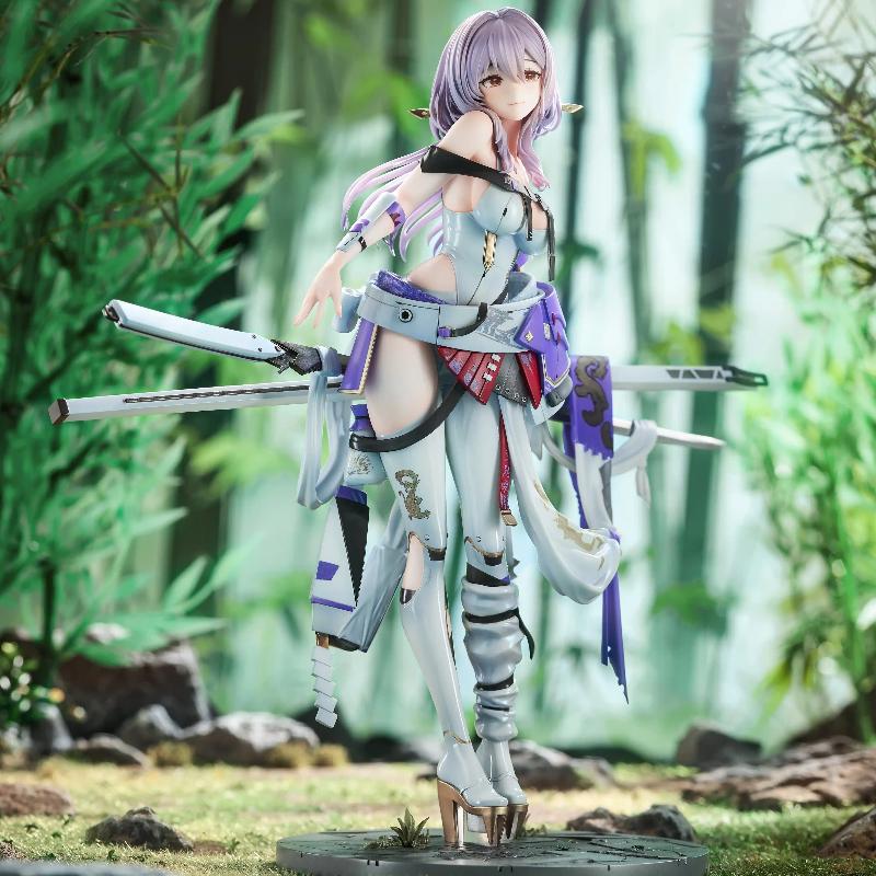 New 25cm Nikke  Crimson Lotus  Limited Edition GK Model  Figure Art Toy Static Model Statue Desktop Decoration Collectible Gift