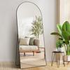 Arched Full Length Mirror 71'' x 32'' Full Body Mirror Standing Hanging