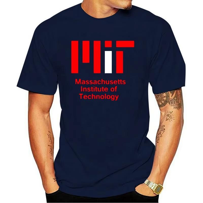 Fashion 2024 MASSACHUSETTS INSTITUTE OF TECHNOLOGY MIT T SHIRT S-4XL New Men Clothing Graphic T Shirts Men Clothing
