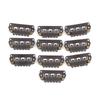 10/20/50pcs Beauty Iron Accessories HairStyling Wigs Snap Clips Hairpins U Shape Metal Pin