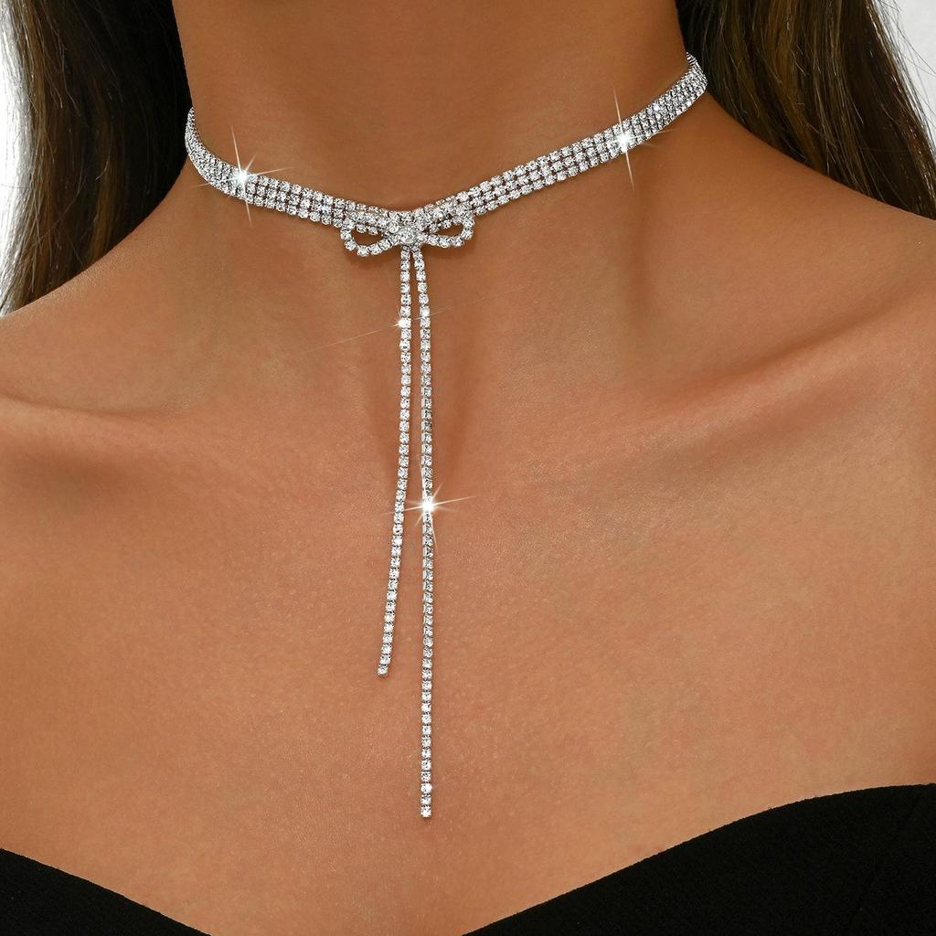 Europäisch Amerikanische Mehrschichtige Strass Körperkette Halskette - Sexy Strandschmuck