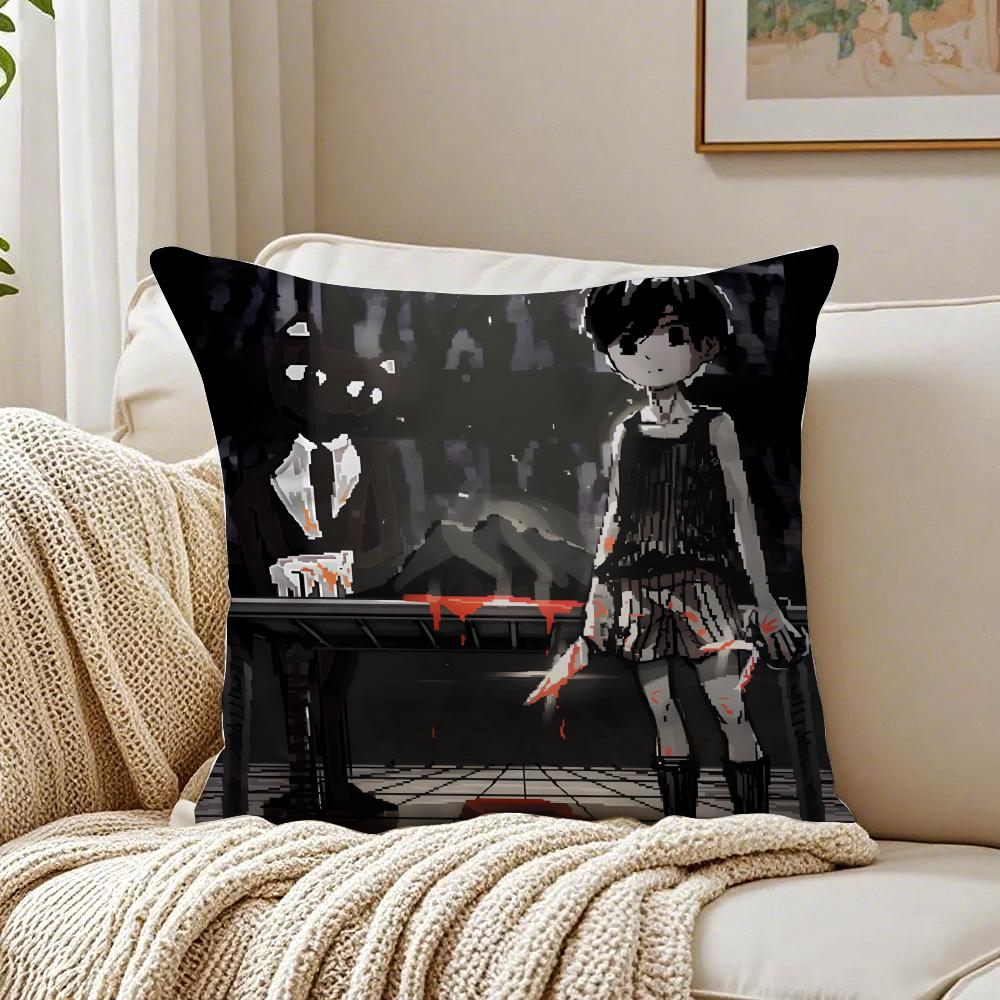 OOMORI Pillow Game Character Cushion Cushion Cover Pillowcase Antidustmite Living Room Sofa Decor Cushion Room