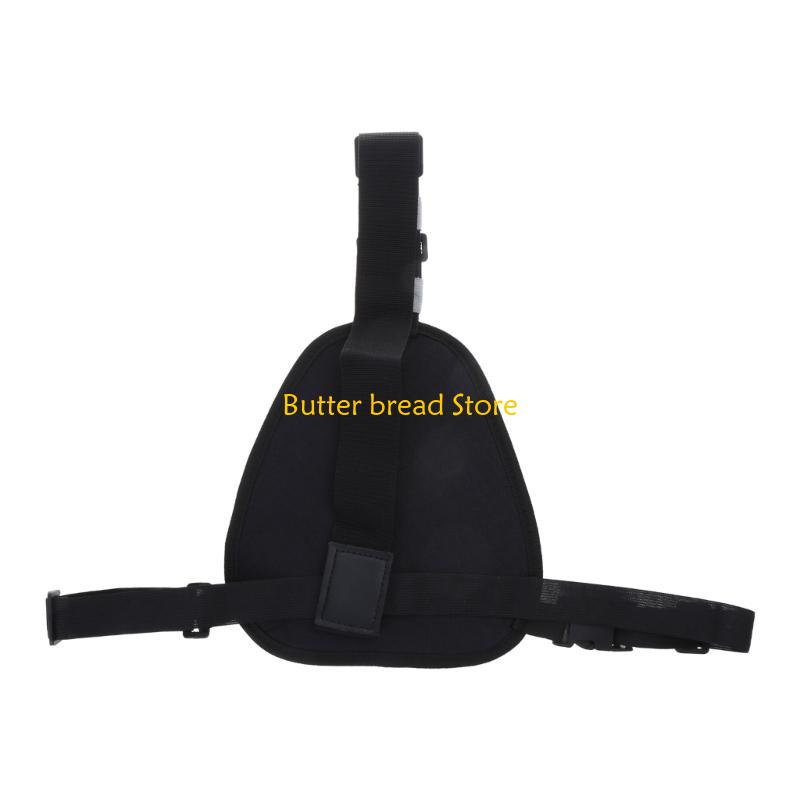 W89C Funkgeräte Brustgeschirr Halter Geschirr mit verstellbarem Gurt für UV5R UV82 Schulter Brust Fronttasche