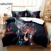 New Game Jett Valorant Bedding Set Single Twin Full Queen King Size Bed Set Adult Kid Bedroom Duvet Cover Sets Anime Yataklar