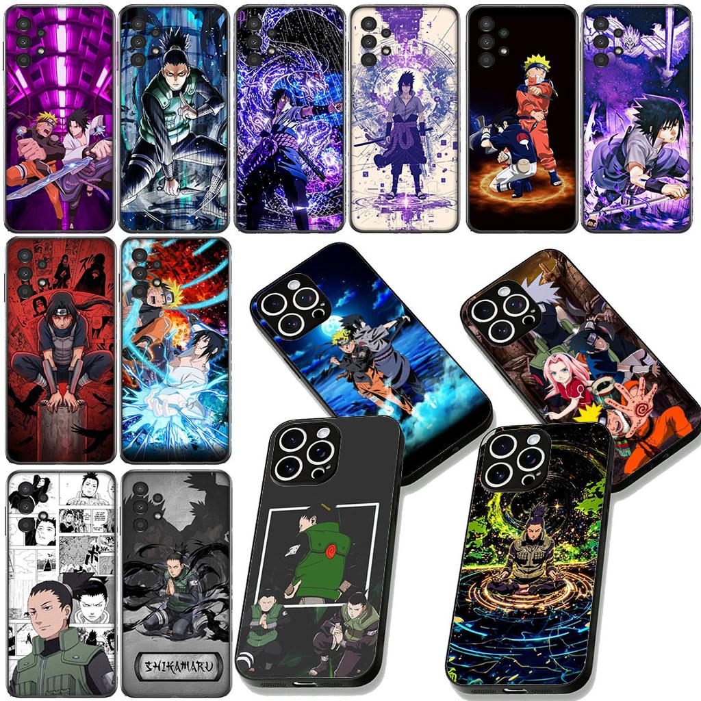 Nara Shikamaru Narutos Uchiha Sasuke Phone Cover for Xiaomi Redmi 15C 15 A5 9A 9C NFC 9T Note 9 8 8T 4G 5G Protective Case