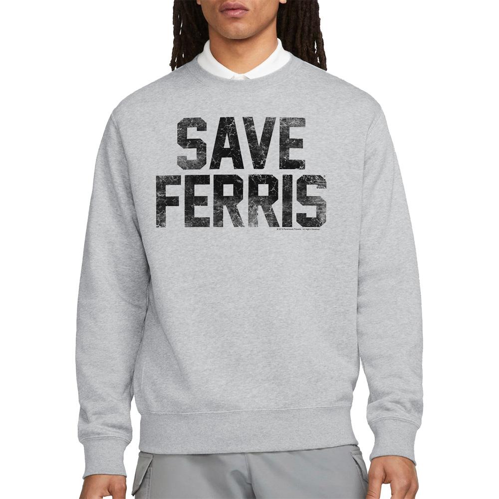 Ferris BuellerÂ´s Day Off Unisex Adult Save Ferris Sweatshirt