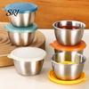 Travel Condiment Container Salad Dressing 1.6oz Leakproof Airtight Dip with Lids Reusable Lunch Box Sauce Holder Stainless Steel Cups for Boxes
