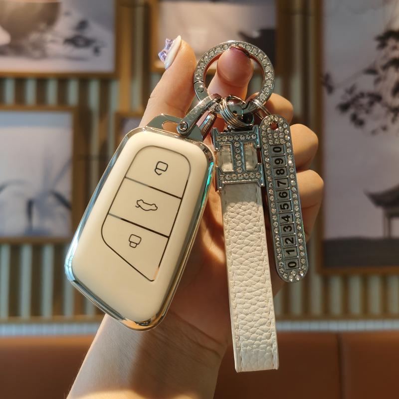 Chery QQ Ice Cream & Sundae Edition Key Cover for Little Ant Pro/EQ1/Arrizo 5/E3 with Snap Button Set.