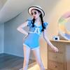 2025 Girls' High-End Fashion One-Piece Swimsuit for Professional Summer Training
