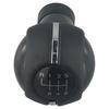Long-lasting Performance Driving 6 Speed Gear Shift 6 Speed Shift Knob Comfortable Driving High Quality Plastic Improved Grip