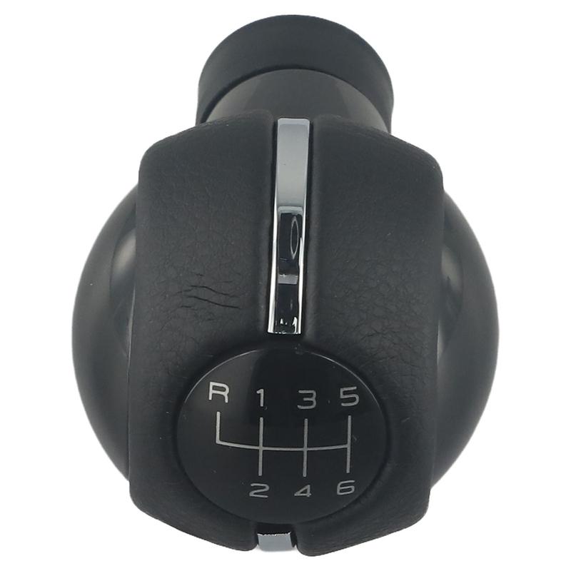 Long-lasting Performance Driving 6 Speed Gear Shift 6 Speed Shift Knob Comfortable Driving High Quality Plastic Improved Grip
